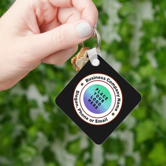 Bedrijven Bedrijf dat Aangepast op de markt brengt Sleutelhanger (Hand)