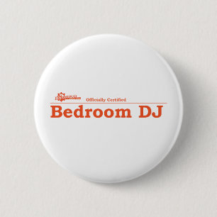 Bedroom DJ-gecertificeerd Ronde Button 5,7 Cm