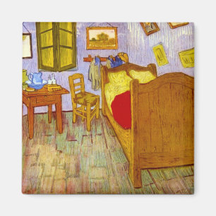 Bedroom in Arles door Vincent Willem van Gogh Magneet