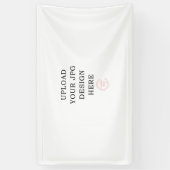 Bedrukte banner feestdecoratie (Verticaal)