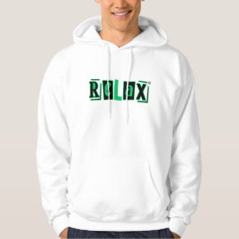Bedrukte Hoodie : Ontspan
