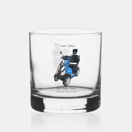 Bedrukte Rots Glas (Voorkant)