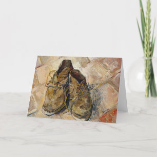 Bedrukte schoenen!REMOVE!   Vincent van Gogh Kaart