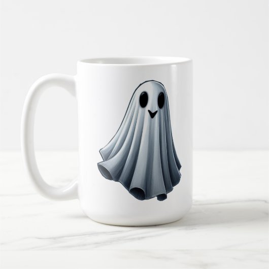 Bedsheet Ghost Koffiemok (Links)
