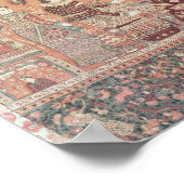 Bedsprei met inheemse potentaten poster (Hoek)