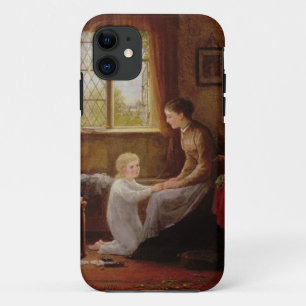 Bedtime, 1890 (olie op het paneel) iPhone 11 hoesje