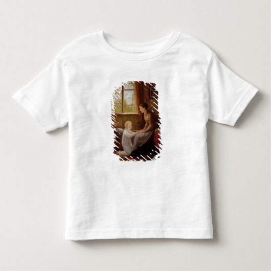 Bedtime, 1890 (olie op het paneel) kinder shirts (Voorkant)