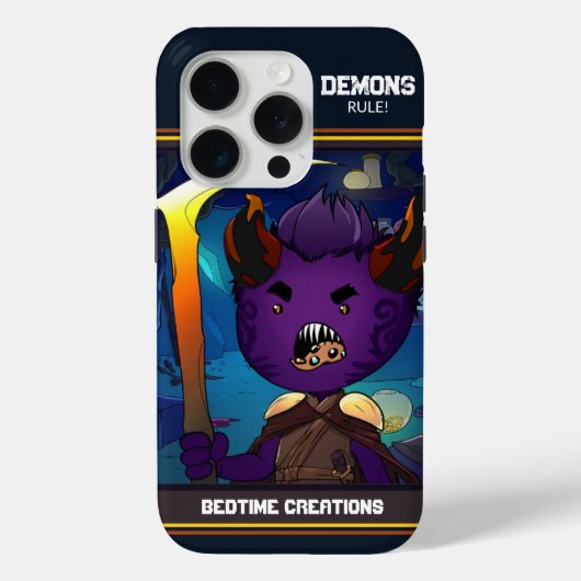 Bedtime Creations Demons Rule! Case-Mate iPhone Case (Achterkant)