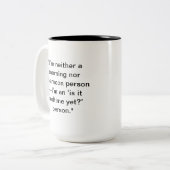 Bedtime Mug | Cadeau personnalisé pour les amateur (Devant gauche)
