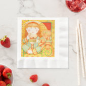 BEDTIME SNACK Coined Luncheon Paper Napkins Servet (Insitu)