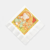 BEDTIME SNACK Coined Luncheon Paper Napkins Servet (Hoek)