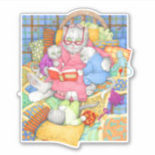 BEDTIME STORY 6" Vinyl Sticker (Voorkant)