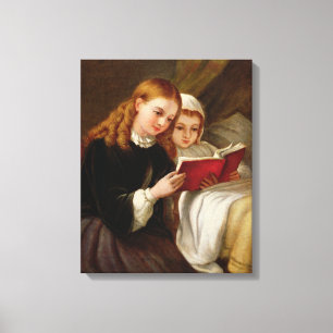 Bedtime Story Canvas Afdruk