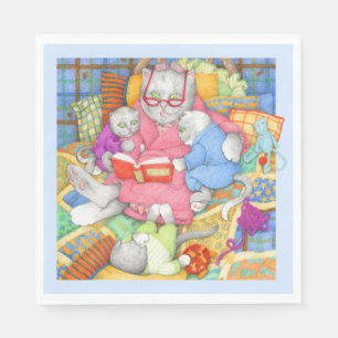 BEDTIME STORY Standaard Lunch Papieren Servetten -