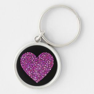 bedwelmde liefde sleutelhanger