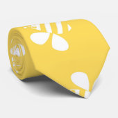 Bee-achtergrond Stropdas (Opgerold)