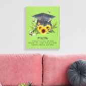 BEE Afstuderen Gift - Fun Im Buzzing Personalized Canvas Afdruk (Insitu (Woonkamer))