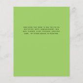 BEE Afstuderen Gift - Fun Im Buzzing Personalized Flyer (Achterkant)