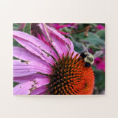 Bee and Coneflower Legpuzzel (Horizontaal)