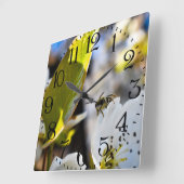 Bee Art Wall klok (Hoek)