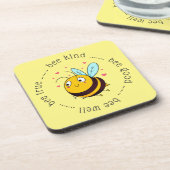 Bee Attitudes drankenkusten Bier Onderzetter (Linkerzijde)