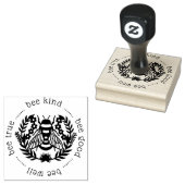 Bee Attitudes Rubberstempel (Gestempeld)