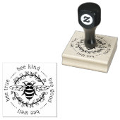 Bee Attitudes Rubberstempel (Gestempeld)