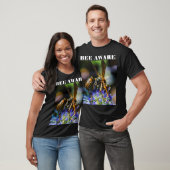 Bee Aware Mannen Basic Dark T-Shirt (Unisex)