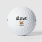 Bee Awesome Golfballen (Voorkant)