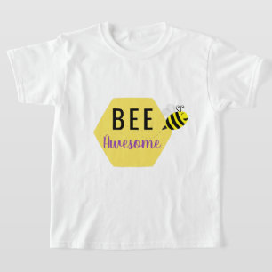 "BEE Awesome" Happy Bee T-Shirt