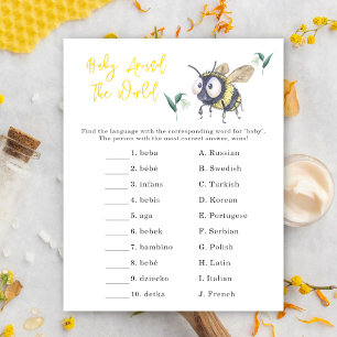 Bee - Baby over de hele wereld spel