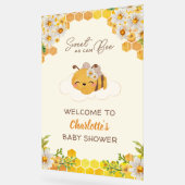 Bee Baby shower Floral Honeypeb Bienvenue (Angle)
