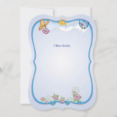 Bee Baby Shower Invitation for boy (Dos)