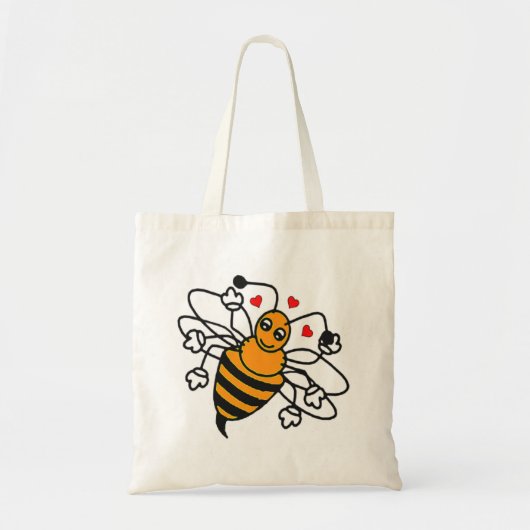 Bee Bag Tote Bag (Voorkant)