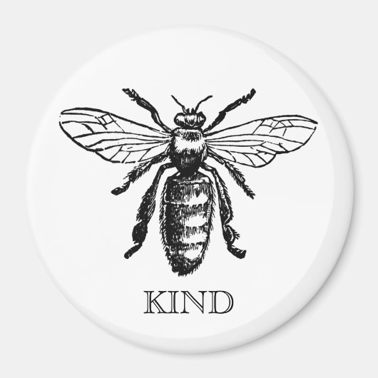 Bee Be Kind Magnet Magneet (Voorkant)