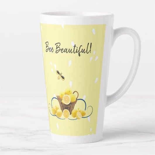Bee Beauful Latte Mok (Rechts)