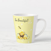 Bee Beautiful Latte Mug (Droite)