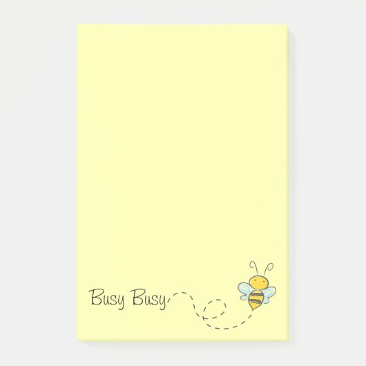 Bee Bee Post-it® notes 4 x 6 (Voorkant)