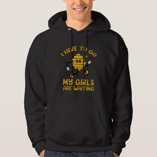 Bee  beehive beekeeping bee whisperer  beekeeper   hoodie (Voorkant)