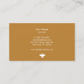 Bee BeeKeeper Visitekaartje honingairist (Achterkant)