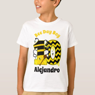 Bee Birthday Boy tiende T-shirt