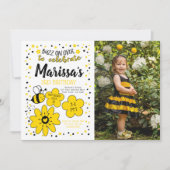 Bee Birthday Kaart (Voorkant)