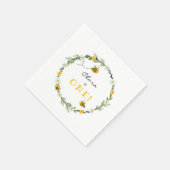 Bee Birthday Servet (Hoek)