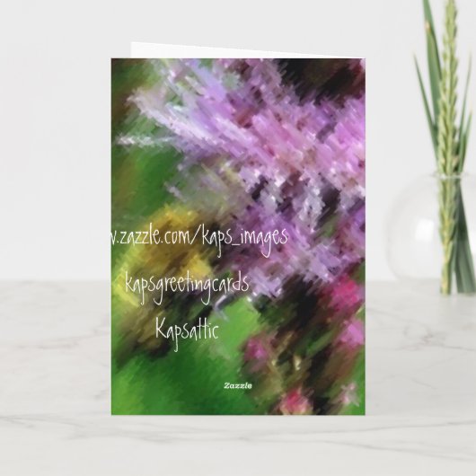 Bee Bizzy Kaart (Achterkant)