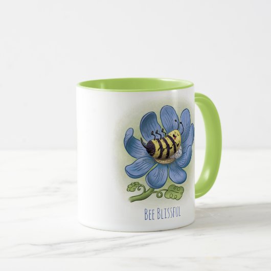 Bee Blissant Mug (Devant droit)