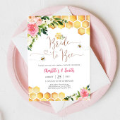 Bee Bridal Shower Invitation