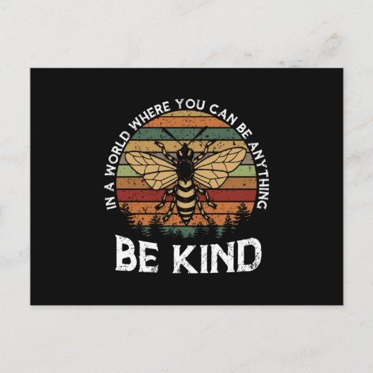 Bee Briefkaart (Voorkant)