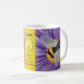 Bee Bumblebee Coffee Mug Tea Cup Art original (Devant droit)