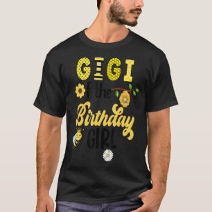Bee Bumblebee Girl Birthday Hive Sweet 1st Party T-shirt