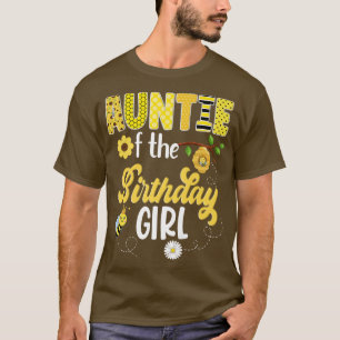 Bee Bumblebee Girl Birthday Hive Sweet 1st Party T-shirt